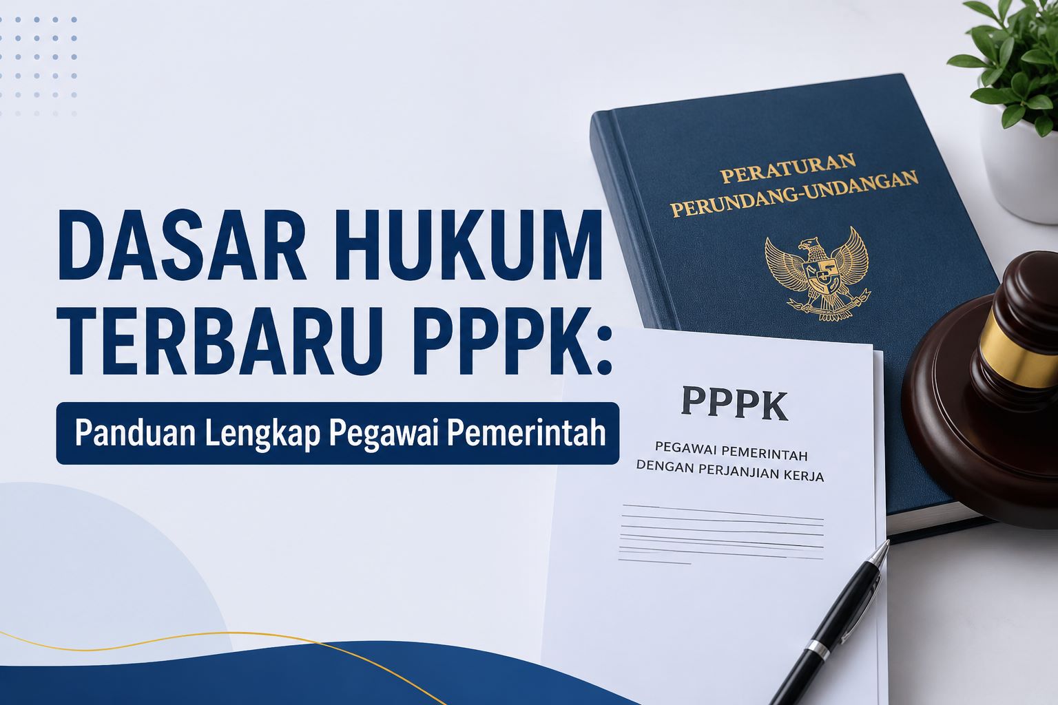 dasar hukum yang mengatur pegawai pemerintah dengan perjanjian kerja adalah