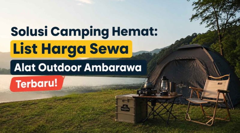rental outdoor Ambarawa
